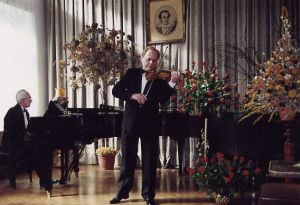 Juliusz Adamowski - Klavier, Stefan Czerma - Violine (Fot. M. Szwed).
